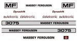 Stickerset Massey Ferguson 3075