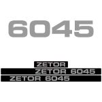 Stickerset Zetor 6045
