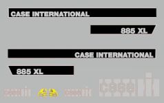 Stickerset Case International 885 XL
