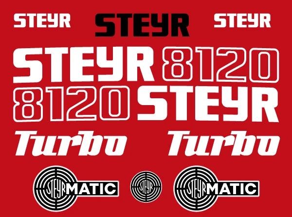 Decal Kit Steyr 8120 turbo