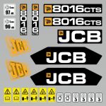 Stickerset JCB 8016 CTS