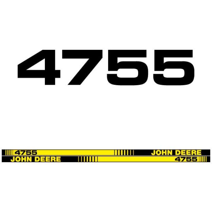 Stickerset John Deere 4755