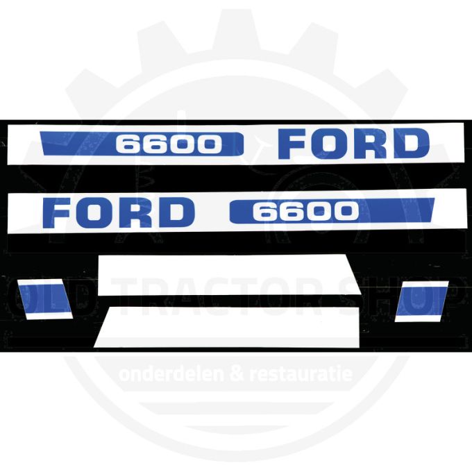 Kit autocollants latéraux Ford 6600