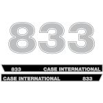 Stickerset Case International 833