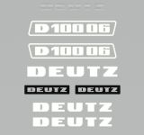 Stickerset Deutz D100-06