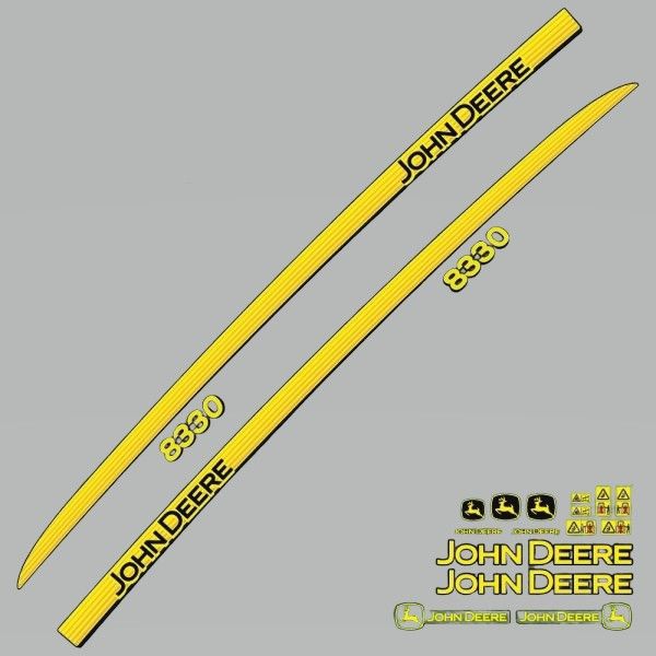 Stickerset John Deere 8330