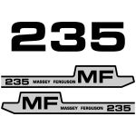 Kit autocollants latéraux Massey Ferguson 235