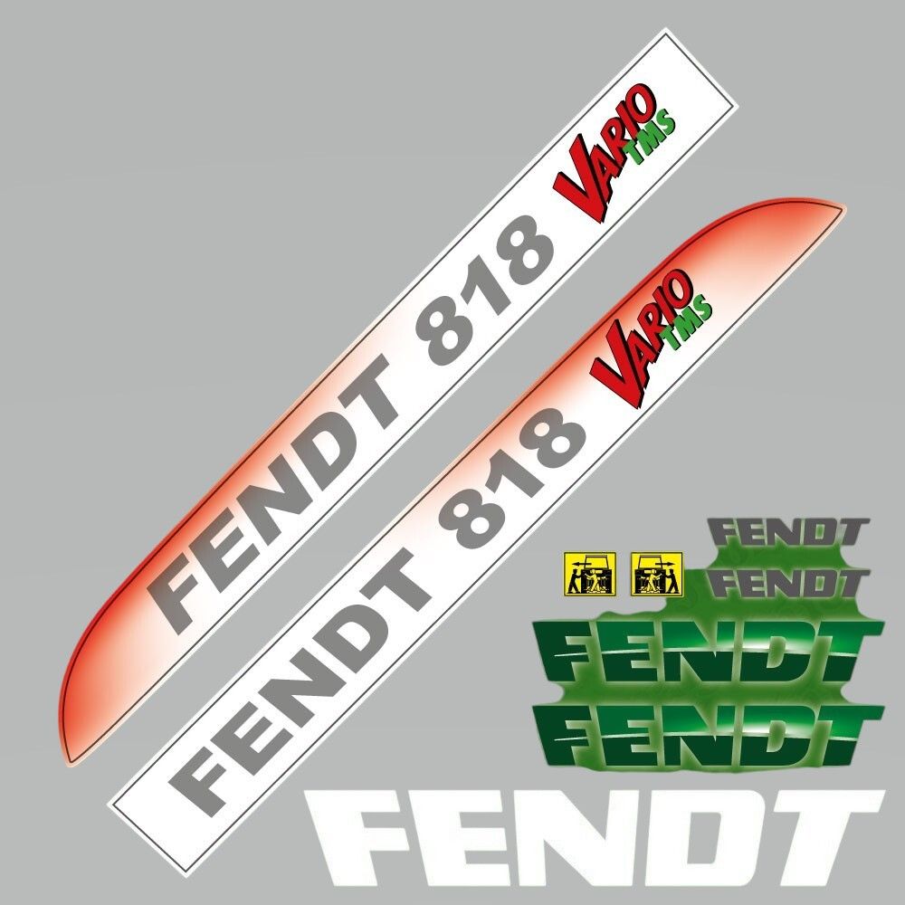 Decal Kit Fendt 818 Vario TMS