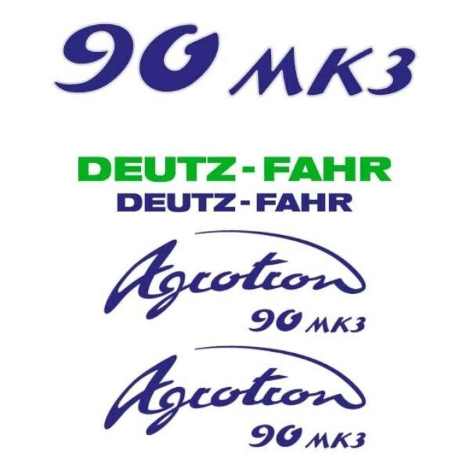 Stickerset Deutz-Fahr Agrotron 90 MK3