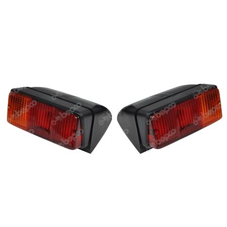 Rear lights pair L+R