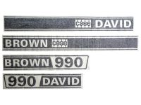 Stickerset David Brown 990