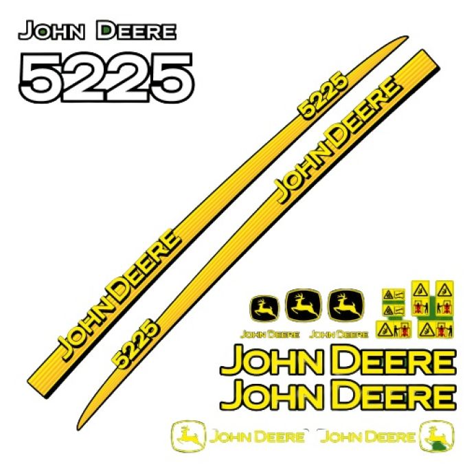 Stickerset John Deere 5225