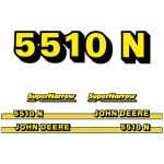 Stickerset John Deere 5510 N