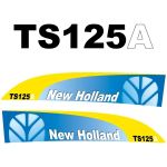 Typenschild New Holland TS125A
