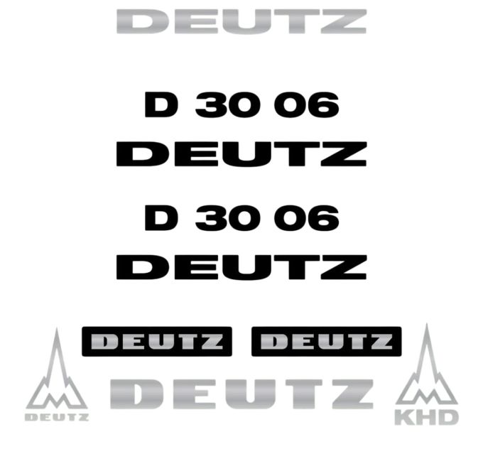 Stickerset Deutz D30-06