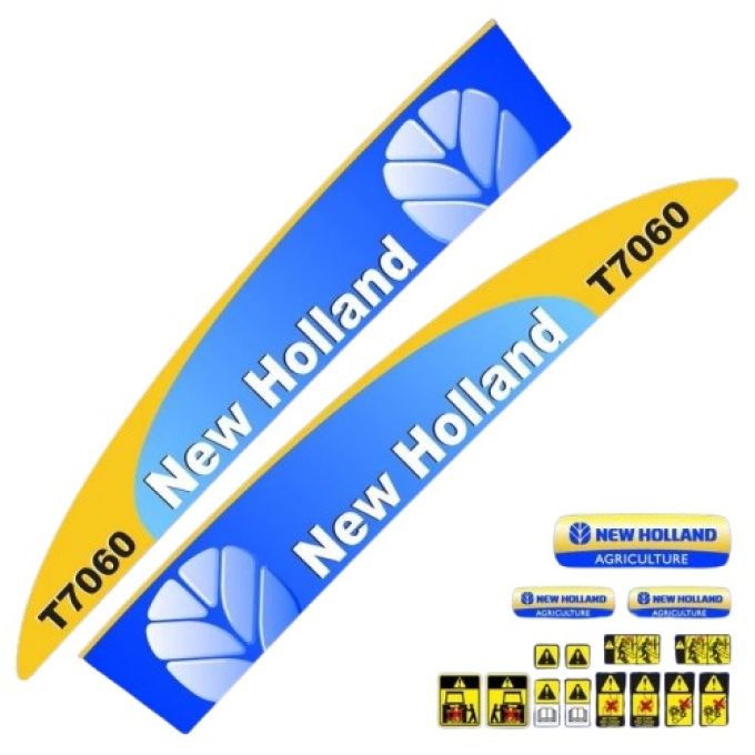 Stickerset New Holland T 7060