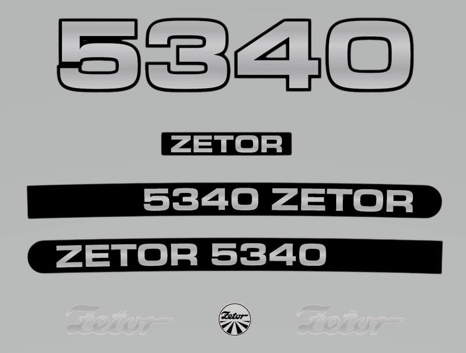 Stickerset Zetor 5340 (2000)