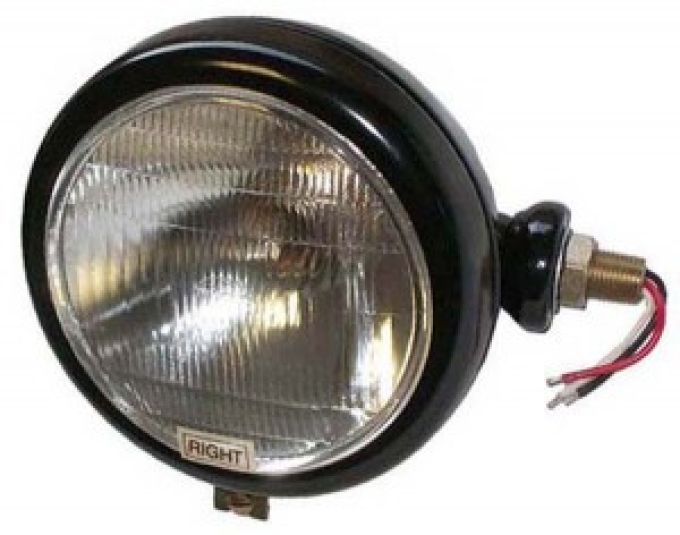 Head Lamp Black rechts 40/45 watt