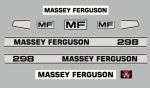 Stickerset Massey Ferguson 298