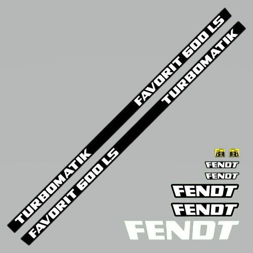 Decal Kit Fendt Favorit 600 LS TURBOMATIK