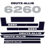 Stickerset Deutz Allis 6260