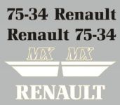 Stickerset Renault 75-34 MX