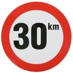 Sticker 30 km nederlands model