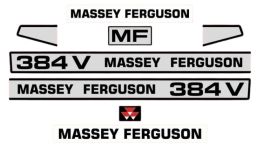 Stickerset Massey Ferguson 384 V