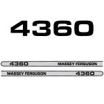Stickerset Massey Ferguson 4360