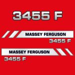 Stickerset Massey Ferguson 3455 F