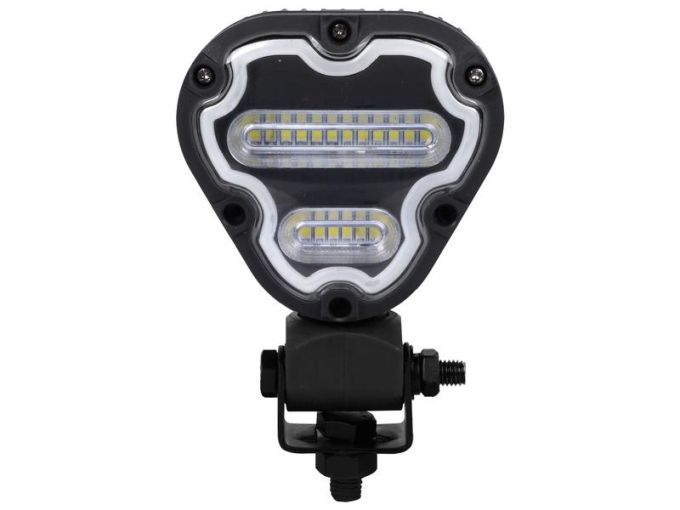 Werklamp, driehoek LED Multi-coloured, 1800 Lumen, 12-24V