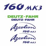 Stickerset Deutz-Fahr Agrotron 160 MK3