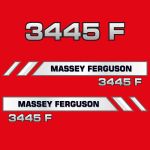 Stickerset Massey Ferguson 3445 F