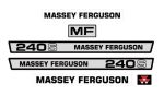 Stickerset Massey Ferguson 240 S