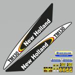 Stickerset New Holland TM 130 black