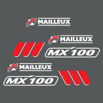 Stickerset Mailleux MX 100 Loader