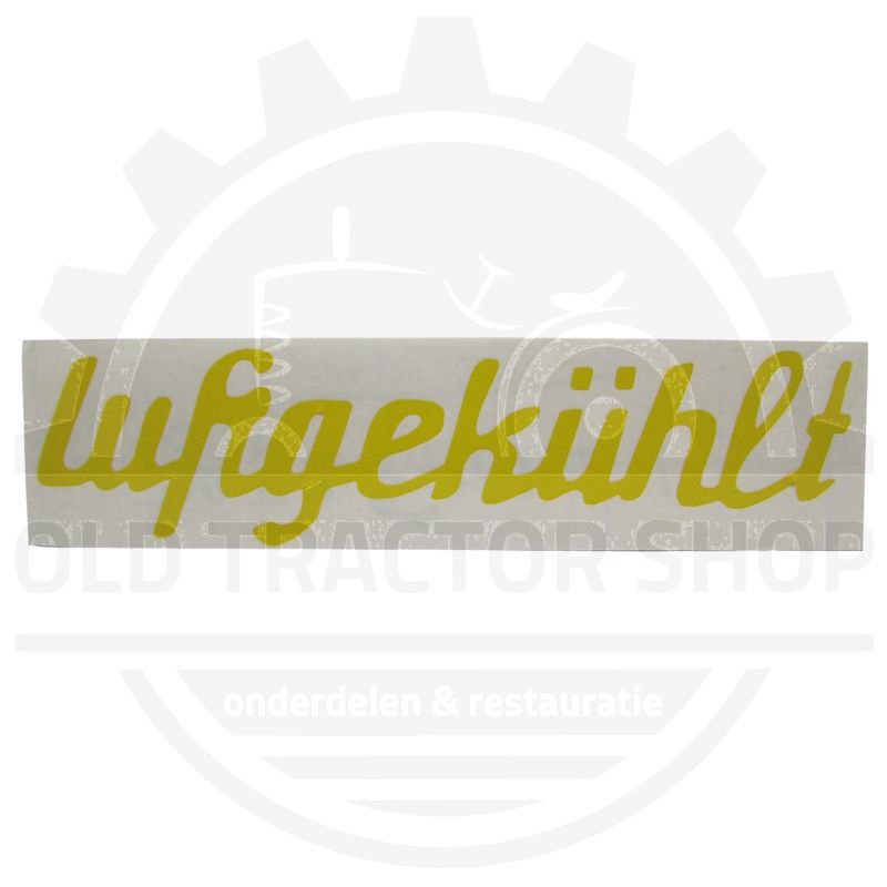 Decal "Luftgekühlt"