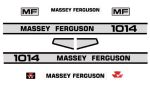 Stickerset Massey Ferguson 1014