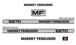 Decal Kit Massey Ferguson 6270