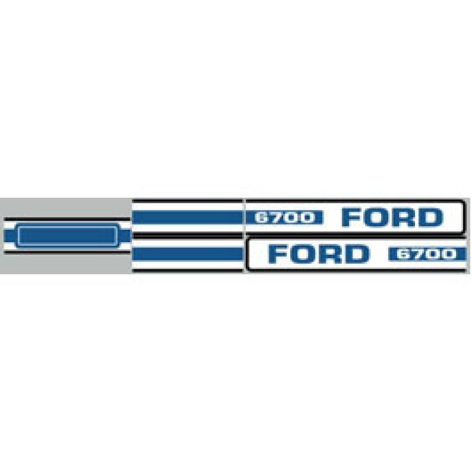 Kit autocollants latéraux Ford 6700