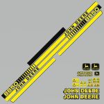 Stickerset John Deere 8850