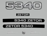 Stickerset Zetor 5340 (2000)