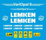 Stickerset Lemken VariOpal 8