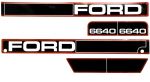 Aufklebersatz Ford 6640