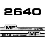 Stickerset Massey Ferguson 2640