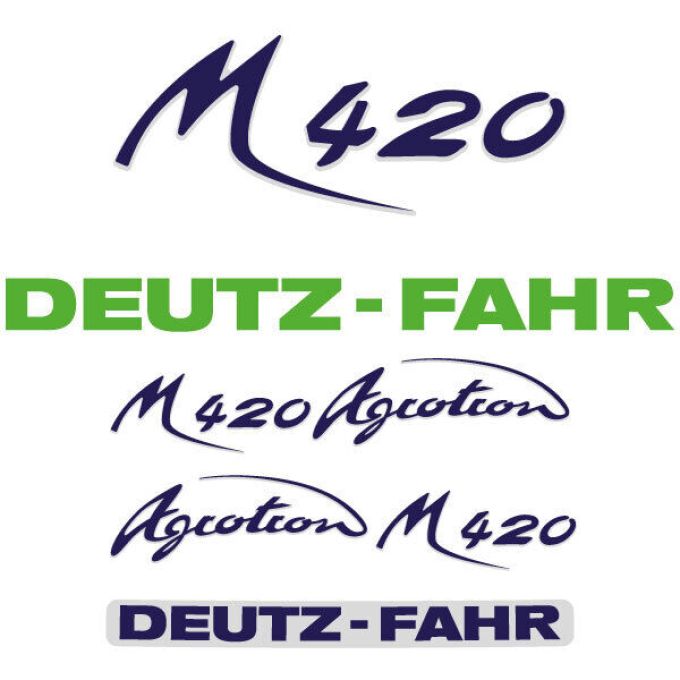 Stickerset Deutz-Fahr Agrotron M420