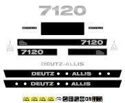 Stickerset Deutz Allis 7120