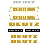 Stickerset Deutz D80-06