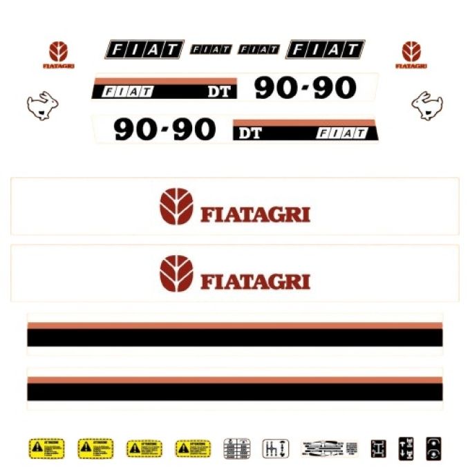 Stickerset Fiat 90-90 DT