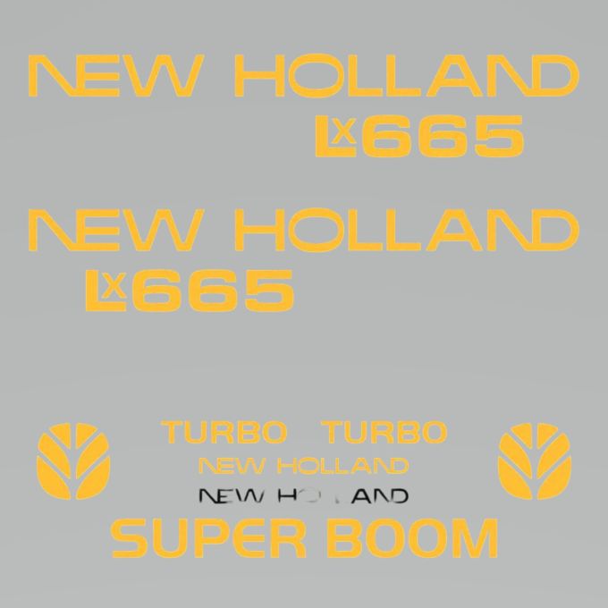 Stickerset New Holland LX 665